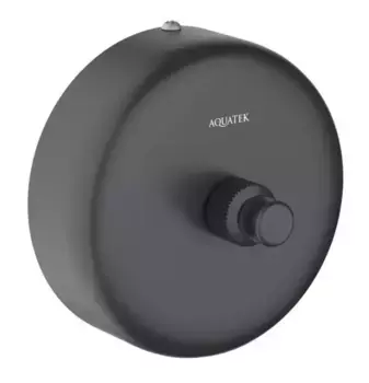 Сушилка для белья вытяжная «Акватек» AQ4994MB на стену чёрная матовая