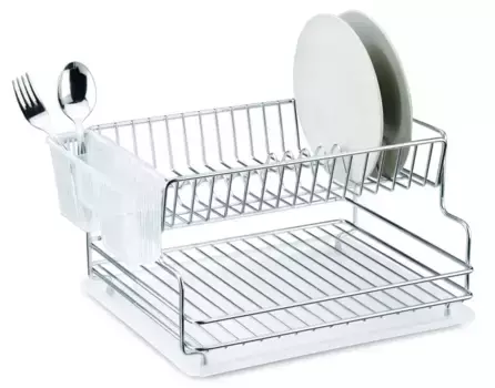 Сушилка для посуды «Tekno-tel» KB005SS на стол нержавеющая сталь глянцевая