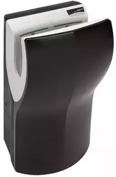 Сушилка для рук «Mediclinics» Dualflow Plus M14AB на стену чёрная