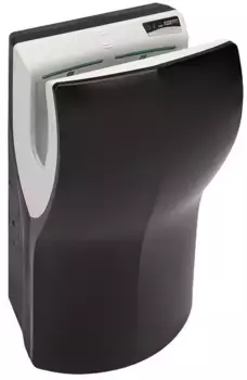 Сушилка для рук «Mediclinics» Dualflow Plus M24AB на стену чёрная