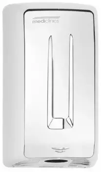 Сушилка для рук «Mediclinics» Saniflow M04AC на стену хром