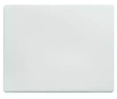 Торцевой экран под ванну «1Marka» Flat 75 белый правый