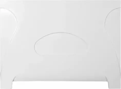 Торцевой экран под ванну «Эстет» Дельта 70 белый с узором