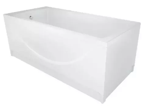 Торцевой экран под ванну «Loranto» Calgary, Milton 70 белый