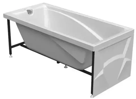 Торцевой экран под ванну «Radomir» Фелиция 160/75 белый правый