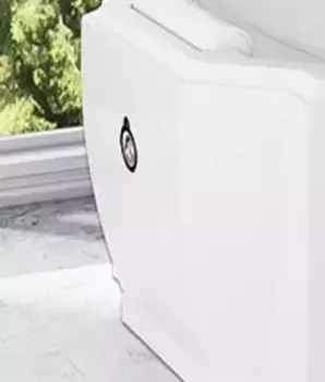 Торцевой экран под ванну «Radomir» Эстелона белый левый