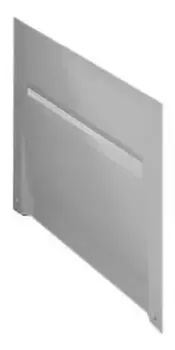 Торцевой экран под ванну «Radomir» Конкорд белый правый