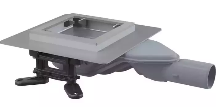 Трап для душа «AlcaPlast» APV110 APV110 боковой выпуск без решетки