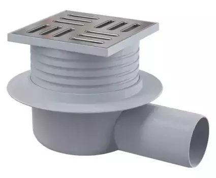 Трап для душа «AlcaPlast» AVP26 хром