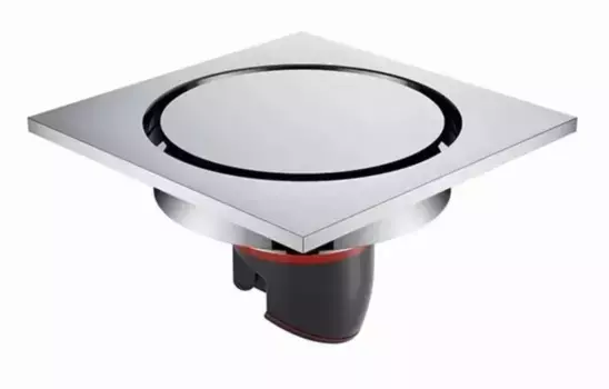 Трап для душа «Orange» TR01-003 100х100 TR01-003cr вертикальный выпуск хром