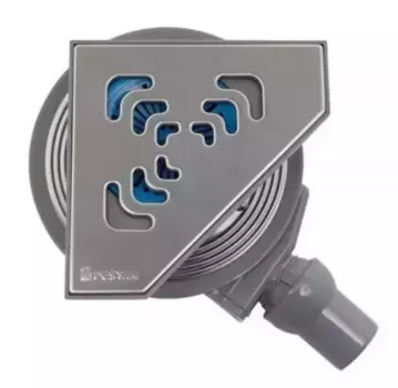 Трап для душа «Pestan» Confluo Standard Angle 2 13000014 боковой выпуск хром