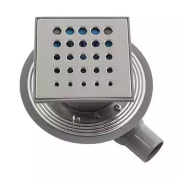 Трап для душа «Pestan» Confluo Standard Drops 1 13000009 боковой выпуск хром