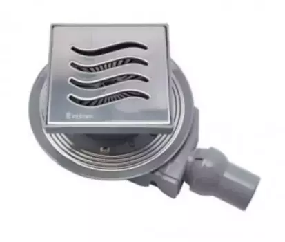 Трап для душа «Pestan» Confluo Standard Tide 4 13000004 боковой выпуск хром