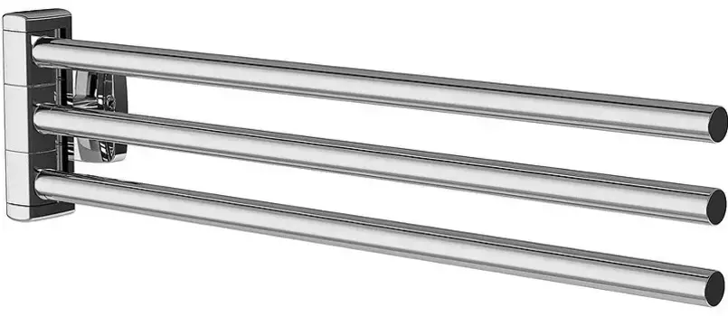 Тройной поворотный полотенцедержатель «AM.PM Plus» Gem Plus A90327B00 на стену хром