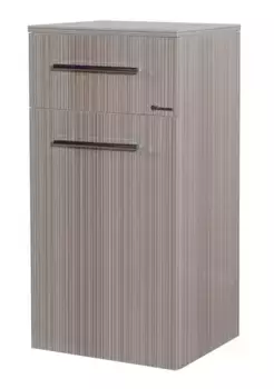 Тумба «Bellezza» Эльза 40 подвесная с корзиной бежевый структурный