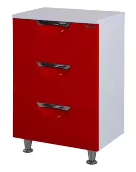 Тумба «Bellezza» Лагуна 50 красная