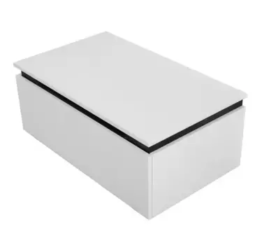 Тумба «Cezares» Slider 80 подвесная Bianco Opaco