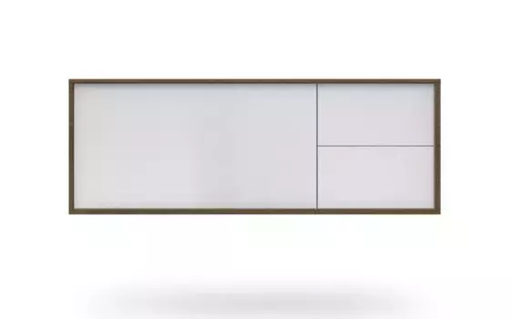 Тумба «Kerama Marazzi» Atollo 110 подвесная белая матовая/деревянная