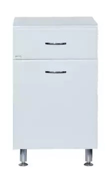 Тумба «Misty» Люси 40 с корзиной белый