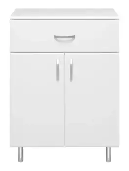 Тумба «Misty» Люси 60 с корзиной белый