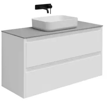 Тумба под раковину «Allen Brau» Fantasy 120 подвесная white matt