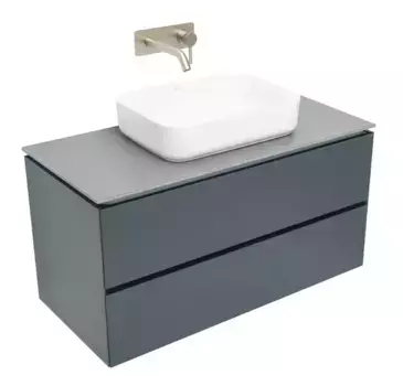 Тумба под раковину «Allen Brau» Infinity 100 подвесная anthracite matt