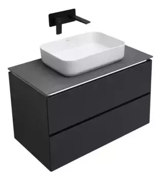 Тумба под раковину «Allen Brau» Infinity 85 подвесная anthracite matt