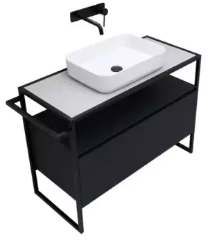 Тумба под раковину «Allen Brau» Priority 100 anthracite matt