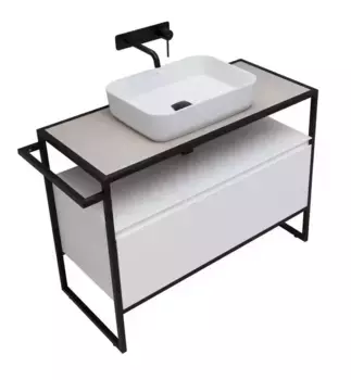 Тумба под раковину «Allen Brau» Priority 100 white matt