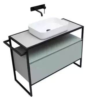 Тумба под раковину «Allen Brau» Priority 100 рapyrus white matt