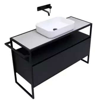 Тумба под раковину «Allen Brau» Priority 120 anthracite matt