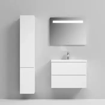 Тумба под раковину «Am.Pm» Gem 75 подвесная белая глянцевая