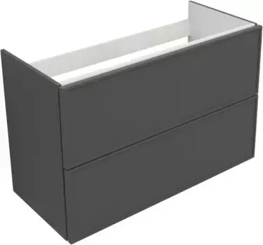 Тумба под раковину «Aquanet» Арт 100 ясень графит