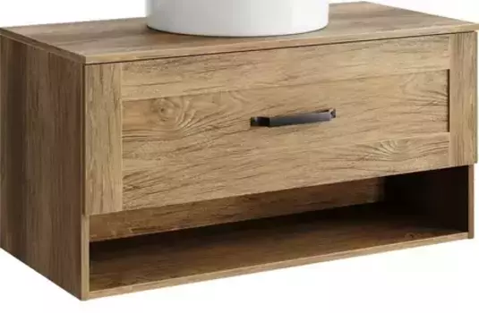 Тумба под раковину «Aqwella» Craft 100 подвесная дуб балтийский