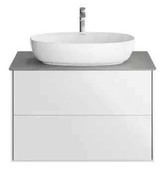 Тумба под раковину «Kerama Marazzi» Plaza Modern 80/2 подвесная белая