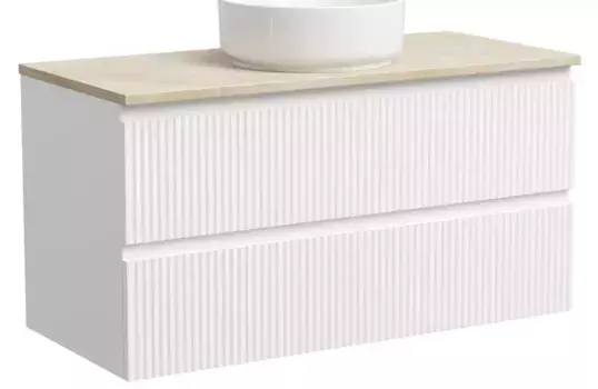 Тумба под раковину «Sancos» Snob R 100 подвесная Bianco