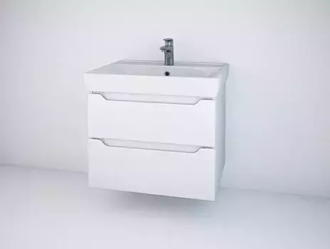 Тумба под раковину «Spectrum» Элиза 60 (арт 115) подвесная белая