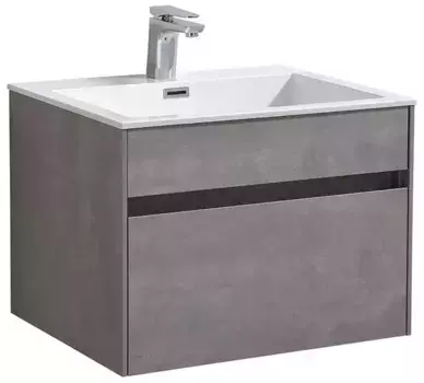 Тумба под раковину «Vincea» Chiara 60 подвесная Cement