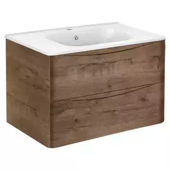 Тумба под раковину «Vincea» Paola 80 подвесная дуб винтаж