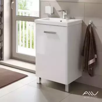 Тумба с раковиной «Alavann» Dorn 50 (Como 50) белая правая