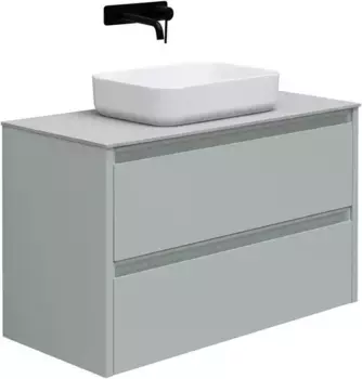 Тумба с раковиной «Allen Brau» Fantasy 100 подвесная рapyrus white matt