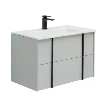 Тумба с раковиной «Allen Brau» Reality 80 (Fantasy 82) подвесная papyrus white matt