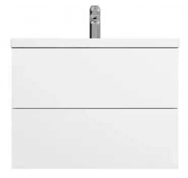 Тумба с раковиной «Am.Pm» Gem 75 (Gem 75) подвесная белая глянцевая