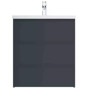 Тумба с раковиной «Am.Pm» Gem S 75 (Gem 75) графит матовый