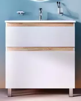 Тумба с раковиной «Am.Pm» X-Joy 80 (X-Joy 80/45 New) белая