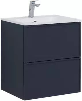 Тумба с раковиной «Aquanet» Арт 60 (Арт 60) маренго