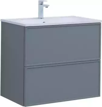 Тумба с раковиной «Aquanet» Арт 75 (Арт 75) мисти грин