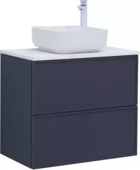 Тумба с раковиной «Aquanet» Арт 75 (City 38/38) маренго