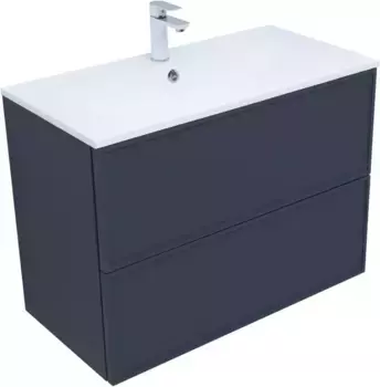 Тумба с раковиной «Aquanet» Арт 90 (Арт 90) маренго