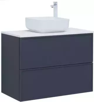 Тумба с раковиной «Aquanet» Арт 90 (City 38/38) маренго